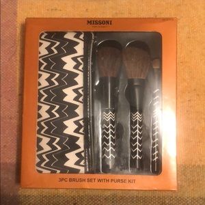 Missoni for Target OG Launch makeup brush kit